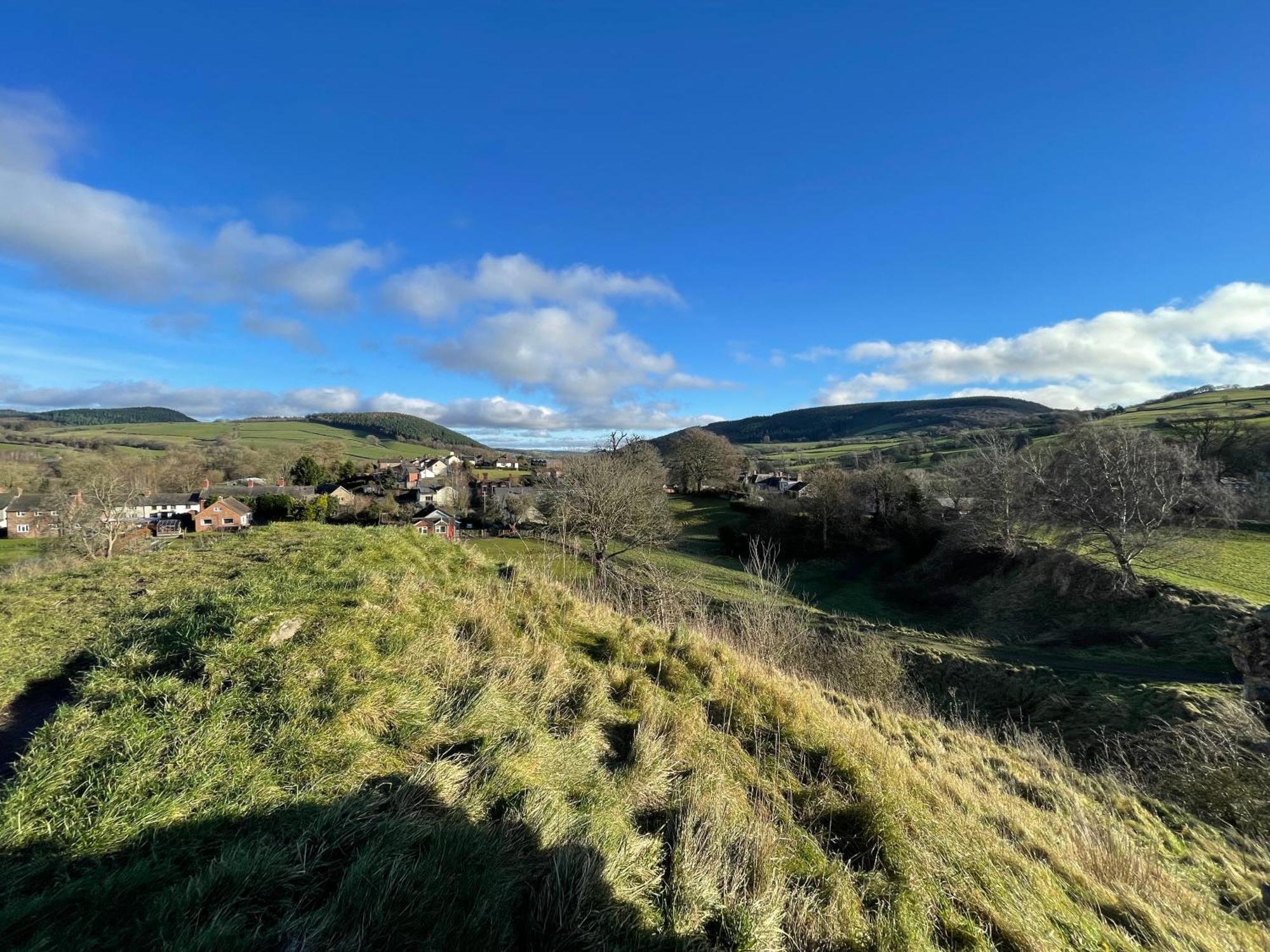 Beech Cottage With Clun Castle View Dış mekan fotoğraf